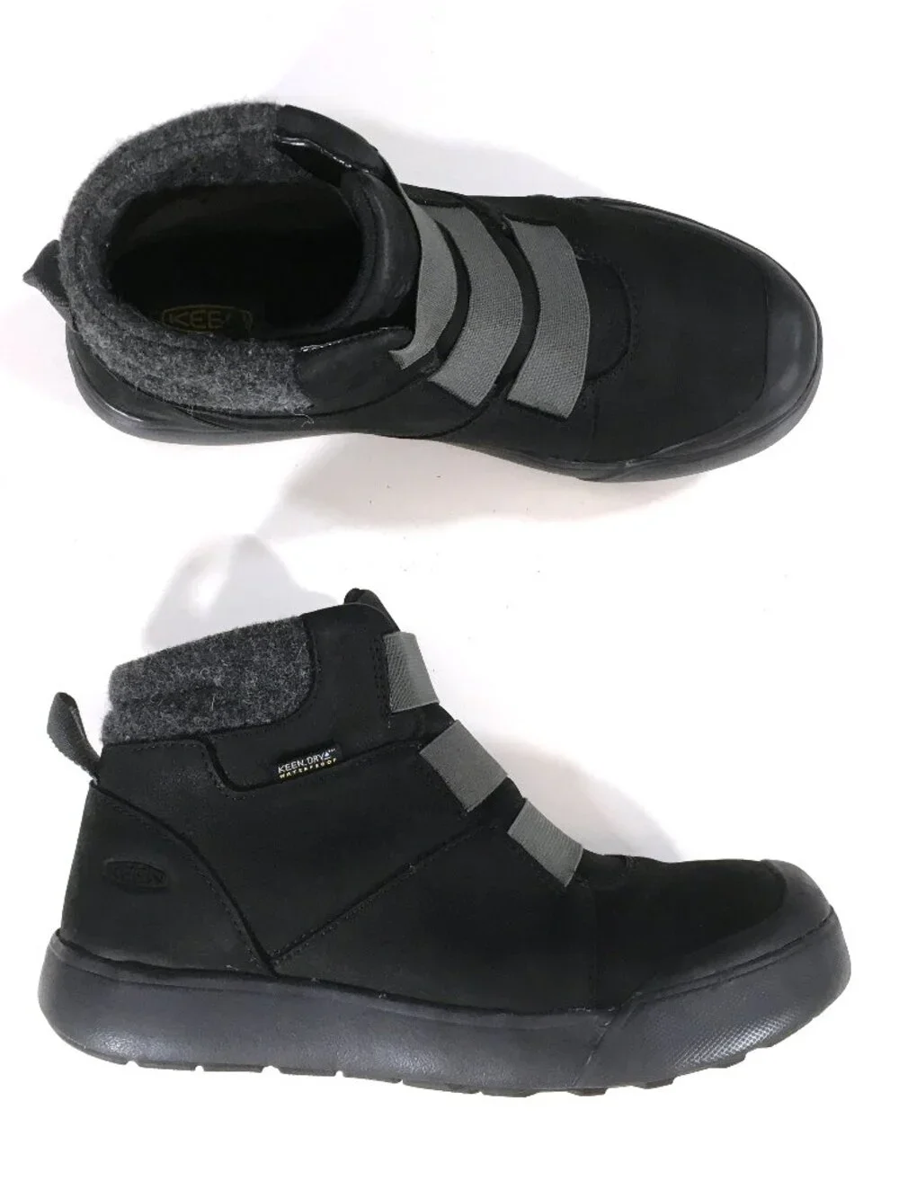 Keen Elle Waterproof Insulated Winter Boots Womens Size 7 Black 1026712